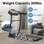 NYBOPAVIS Treadmill for Home, 2.5 HP Quiet Brushless Motor Treadmill 300 lbs Capacity, Folding Treadmill with 3 Level Incline, 7.5MPH