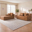 LLappuil 108" Sectional Sofa, Modular Sectional Couch with Right Chaise, Deep Seat Faux Leather Cloud Sofa for Living Room