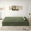 LLappuil Full Size Futon Convertible Sleeper Sofa Bed, 78" Corduroy Loveseat Floor Sofa Couch for Living Room