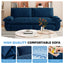LLappuil 73" Pull Out Sofa Bed Queen Size, Velvet Loveseat Sofa Couch Convertible Sofa Bed for Living Room Blue