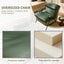 LLappuil Accent Chair, Oversized Lounge Chair, Reading Armchair for Living Room, Bedroom