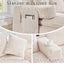 LLappuil Sectional Sofa, Oversized 138" Sectional Couch Convertible Sofa Bed, 6 Seat Corduroy Sofa Couch with Side Pocket for Living Room, No Assembly Beige