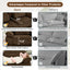 LLappuil 76" Loveseat Sofa, Cloud Corduroy Sofa Couch for Living Room