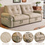 LLappuil 77" Pull Out Sofa Bed Queen Size, Loveseat Sofa Convertible Sleeper Sofa Bed, Flannelette Fabric Sofa Couch for Living Room Brown