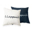 LLappuil 16 * 16 Inch Throw Pillow (Set of 2), Aqua Blue