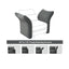 LLappuil Modular Armrest Backrest Module for Convertible Modular Sectional Couch Sofa, Interchangeable Armrest Backrests, Grey