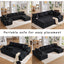 LLappuil 144" Sectional Sofa, Oversized Modular Sectional Couch with Chaise, Magazine Pockets, Removable Armrests, Cloud Boneless Corduroy Sofa Convertible Sofa Bed for Living Room
