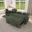 LLappuil 81" Loveseat Sofa with Recliner Chair, 3 Seat Sofa with Pull Out Sofa Bed, Chenille Sofa Couch Convertible Sofa Bed with Tabletop, Cup Holder, USB & Type-c Charging Port for Living Room