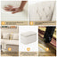 LLappuil Pull Out Sofa Bed King Size, 89" Chesterfield Sofa Convertible Sleeper Sofa Bed, Velvet 3-Seater Sofa with Movable Ottoman for Living Room Beige