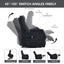 LLappuil Power Lift Recliner Chair, 8‑Point Vibration Massage Reclining Chair with Heat, Chenille Reading Chair with Side Pocket, USB Charge Port, Remote Control for Living Room