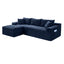 LLappuil 106" Sectional Sofa, Modular Sectional Couch with Right Chaise, Deep Seat Corduroy Cloud Sofa for Living Room