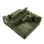 LLappuil 95" Sectional Sofa, Modular Sectional Couch with Right Chaise, Deep Seat Corduroy Cloud Sofa for Living Room
