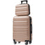 LLappuil 6 Piece Luggage Set, ABS Hardshell Suitcases with Dual Spinner Wheels for Travel & Business
