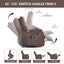 LLappuil Power Lift Recliner Chair, 8‑Point Vibration Massage Reclining Chair with Heat, Chenille Reading Chair with Side Pocket, USB Charge Port, Remote Control for Living Room