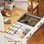 LLappuil 72.8" Kitchen Pantry, Kitchen Pantry Storage Cabinet with LED Light & Outlet, Kitchen Hutch with 6 Hooks, Drawer, Adjustable Shelves White