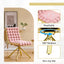 LLappuil Dining Chair Set of 2, 2 Piece Puffy Bubble Kitchen Dining Chair with with Metal Legs, Tufted Velvet 360° Swivel Accent Chair for Dining Room, Kitchen, Living Room