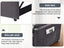LLappuil Pull Out Sofa Bed, Loveseat Sofa Convertible Sofa Bed, Velvet Sofa Couch for Compact Space Dark Gray