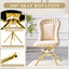 LLappuil Dining Chair Set of 2, 2 Piece Upholstered Accent Chairs for Dining Room, Living Room Beige