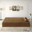 LLappuil Full Size Futon Convertible Sleeper Sofa Bed, 78" Corduroy Loveseat Floor Sofa Couch for Living Room