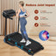 NYBOPAVIS Treadmill for Home, 4.0 HP Treadmill 500 lbs Capacity, Hydraulic System Auto-Folding Treadmill with Type C & USB Charge Station , 12MPH, Bluetooth Speaker