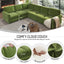 LLappuil Sectional Sofa Couch, Oversized Chenille Sofa with Pull Out Sofa Bed for Living Room Olive