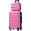 LLappuil 6 Piece Luggage Set, ABS Hardshell Suitcases with Dual Spinner Wheels for Travel & Business