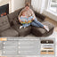 LLappuil 69" Loveseat Sofa, Cloud Chenille Sofa Couch for Living Room