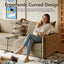 LLappuil 82" Pull Out Sofa Bed King Size, Loveseat Sofa Convertible Sofa Bed, Velvet 3 Seat Sofa Couch for Living Room Camel