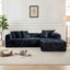 LLappuil 108" Sectional Sofa, Modular Sectional Couch with Left Chaise, Boneless Chenille Cloud Sofa Couch for Living Room