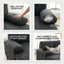 LLappuil Sectional Sofa, 104" Sectional Couch with Dual Chaise, Upholstered Sofa Couch for Living Room Dark Gray