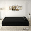 LLappuil Full Size Futon Convertible Sleeper Sofa Bed, 78" Corduroy Loveseat Floor Sofa Couch for Living Room
