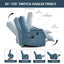 LLappuil Power Lift Recliner Chair, 8‑Point Vibration Massage Reclining Chair with Heat, Chenille Reading Chair with Side Pocket, USB Charge Port, Remote Control for Living Room