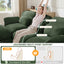 LLappuil 72" Loveseat Sofa, Cloud Chenille Sofa Couch for Living Room