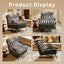 LLappuil Accent Chair, Oversized Lounge Chair, Reading Armchair for Living Room, Bedroom