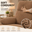 LLappuil Recliner Chair, 360° Swivel Reclining Chair, Manual Nursery Glider Rocker Recliner Chair for Living Room, Corduroy Beige