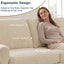 LLappuil 81" Corduroy Sofa, Comfy Loveseat Sofa Couch , Mid-Century Upholstered Couch for Living Room
