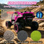 LLappuil 24V 2-Seater Ride On Car, 400W Kids All-Terrain Ride On Toys with Remote Control, 4 Wheel Suspension, Power display, Bluetooth, MP3 Music, LED Light for Age 3+ Years Old