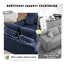 LLappuil 144" Sectional Sofa, Oversized Modular Sectional Couch with Chaise, Magazine Pockets, Removable Armrests, Cloud Boneless Corduroy Sofa Convertible Sofa Bed for Living Room