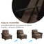 LLappuil 69" Loveseat Sofa, Cloud Chenille Sofa Couch for Living Room