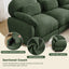 LLappuil 104" Sectional Sofa, L Shaped Modular Sectional Couch with Movable Ottoman, Cloud Chenille Sofa Couch for Living Room
