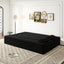 LLappuil Full Size Futon Convertible Sleeper Sofa Bed, 78" Corduroy Loveseat Floor Sofa Couch for Living Room