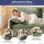 LLappuil 80" Corduroy Sofa, Pull Out Sofa Bed King Size, Loveseat Sofa Convertible Sofa Bed for Living Room