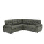 LLappuil 85" x 85" Sectional Sofa, L Shaped Sectional Couch with Pull Out Sofa Bed, Convertible Sofa Bed with Hidden Storage, Foli Fabric 5 Seat Sofa Couch for Living Room