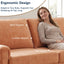 LLappuil 81" Chenille Sofa, Comfy Loveseat Sofa Couch , Mid-Century Upholstered Couch for Living Room