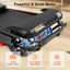 NYBOPAVIS Treadmill for Home, 2.5 HP Treadmill 300 lbs Capacity, Folding Treadmill with Type C & USB Charge Station , 7.5MPH, Bluetooth Speaker, 6 Shock-Absorbing