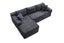 LLappuil 106" Sectional Sofa, Modular Sectional Couch with Left Chaise, Deep Seat Corduroy Cloud Sofa for Living Room