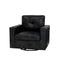 LLappuil 360° Swivel Accent Chair, Mid-century Living Room Chair, Single Sofa Reading Chair for Living Room, Nubby Woven Fabric