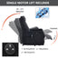 LLappuil Power Lift Recliner Chair, 8‑Point Vibration Massage Reclining Chair with Heat, Chenille Reading Chair with Side Pocket, USB Charge Port, Remote Control for Living Room