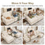 LLappuil 69" Loveseat Sofa, Modular Sectional Couch with Movable Ottoman, Cloud Chenille Sofa Couch for Living Room