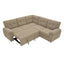 LLappuil 85" x 85" Sectional Sofa, L Shaped Sectional Couch with Pull Out Sofa Bed, Convertible Sofa Bed with Hidden Storage, Polyester Fabric 5 Seat Sofa Couch for Living Room